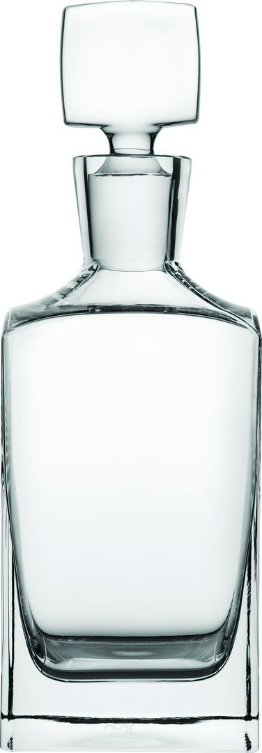 Square Whisky Bottle 28.25oz (0.8L) - P92380-000000-B01006 (Pack of 6)